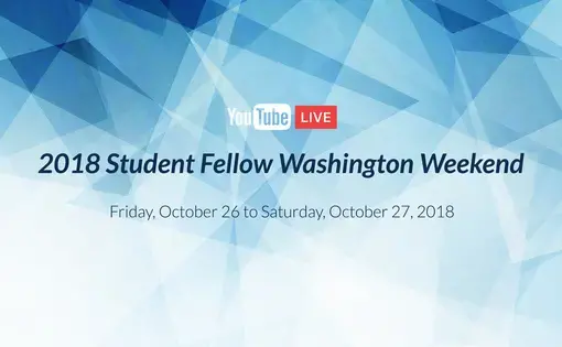 2018 Student Fellows Weekend.
