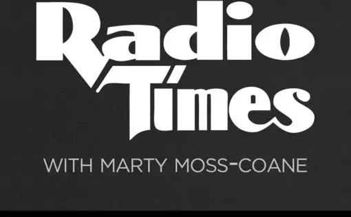 Image from Radio Times with Marty Moss-Coane.