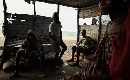 Image by Robin Hammond. Liberia, 2013. Media file: hammondpulitzerliberia09.jpg
