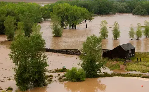Flooding in Longmont, Colorado in 2013. Image by Bryce Bradford / CC. United States, 2013.