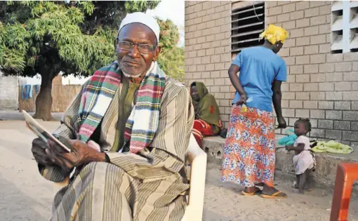 Demba Diawara, an imam in Senegal, has persuaded villagers to reject the tradition of female genital cutting. A nonprofit founded by Molly Melching has helped push the effort in eight African countries. Image by Amy Yee. Senegal, 2017.