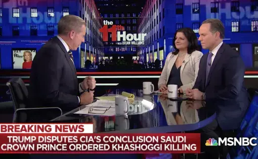 Image courtesy of MSNBC's The 11th Hour with Brian Williams.