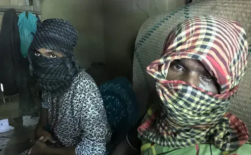 Militants from the Rohingya insurgent group ARSA. September 2017. Image by Jason Motlagh. Militants from the Rohingya insurgent group ARSA. September 2017. Image by Jason Motlagh.
