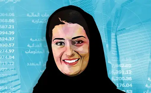 Sarah Al Suhaimi is the first and only woman to lead a bourse in the Middle East. Image by Alvaro Tapia Hidalgo.