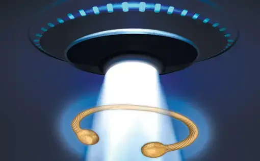 The Q-ray bracelet. Graphic courtesy Undark. 2016.
