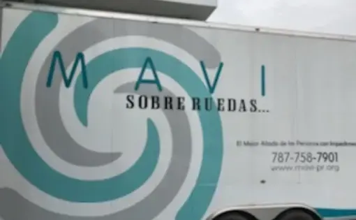 After Hurricane Maria, the Movement for the Reach of Independent Living program (MAVI), a well-known organization in Puerto Rico, provided the disabled community with donated necessities. Image by Alexis Smith. United States, 2018. After Hurricane Maria, the Movement for the Reach of Independent Living program (MAVI), a well-known organization in Puerto Rico, provided the disabled community with donated necessities. Image by Alexis Smith. United States, 2018.