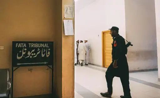 The FATA tribunal was setup to hear appeals from locals in the tribal areas. Image by Umar Farooq. Pakistan, 2019.