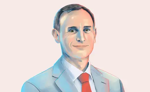 “The mission calls me and until I deliver results—I hope favorable—I cannot stop,” says Hugo López-Gatell Ramírez, Mexico’s undersecretary of prevention and health promotion. Illustration by Katty Huertas.