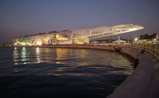 Santiago Calatrava's Museu do Amanhã, or Museum of Tomorrow.