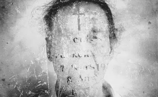 RICK PELLETIER, Qu’Appelle Indian Residential School, 1965-1966. “My parents came to visit and I told them I was being beaten. My teachers said that I had an active imagination, so they didn’t believe me at first. But after summer break they tried to take me back, and I cried and cried and cried. I ran away the first night, and when my grandparents went to take me back, I told them I’d keep running away, that I’d walk back to Regina if I had to. They believed me then.” Image by Daniella Zalcman. Canada, 201