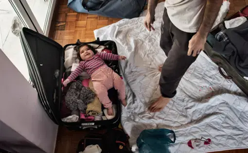 Image courtesy Lynsey Addario. Greece, 2017.