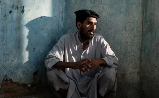 Abdul Salam, who joined the Taliban when he was twelve, after his father was killed in a U.S. bombing raid. “I wanted revenge,” Salam said. Image by Adam Ferguson. Afghanistan, 2019.