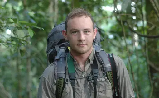 American ornithologist Alex Wiebe travels to a remote mountain in Peru to figure out how birds in the tropics are responding to climate change. Image courtesy of Benjamin von Brackel. Peru.