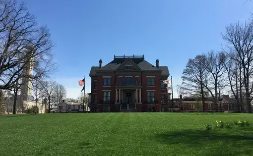 The Illinois Governor's Mansion in Springfield, Illinois. Image by Daniel Ronan. United States, 2019.