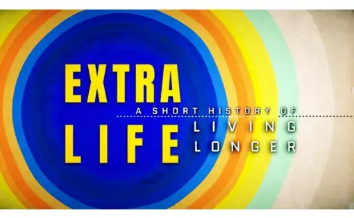 Image depicts several circles in different colors with the title "Extra Life" in the center.