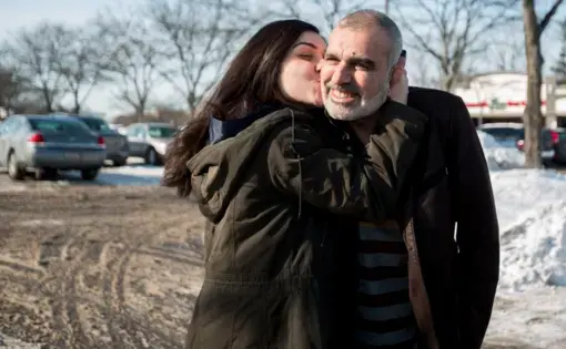 zahra ahmed and father