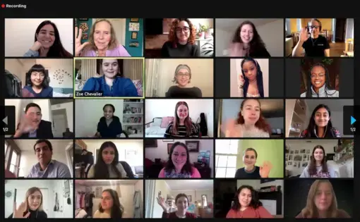 Screenshot Image of the Pulitzer Center Reporting Fellows Mini Conference