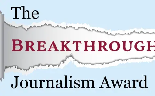 The Breakthrough Journalism Award