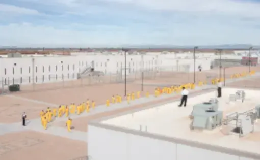 prison yard photo