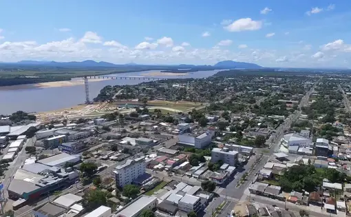 arial view of Boa Vista.