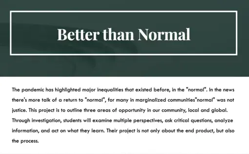 better than normal