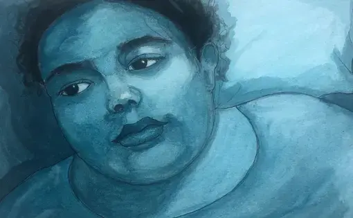 drawing of girl