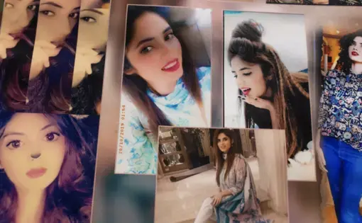 A collection of photos of Rabia Masih