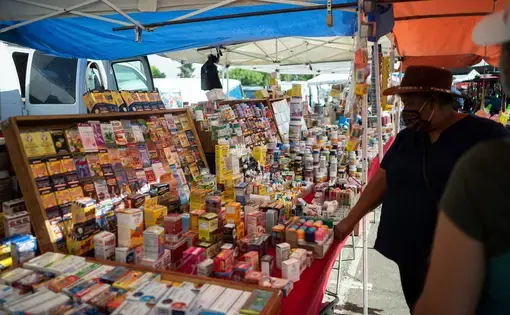 Photo of man at store