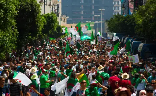 Protest in Algeria