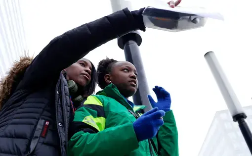 Photograph of Students from Washington Global Public Charter School