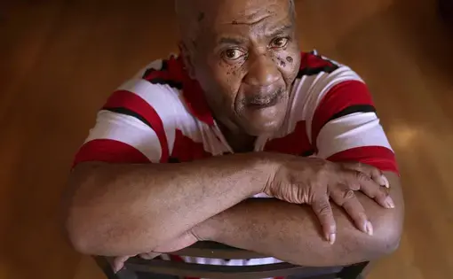 Man in chair