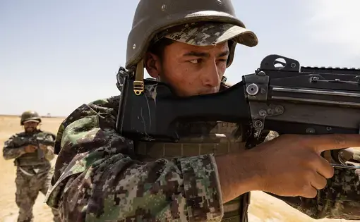 man with gun