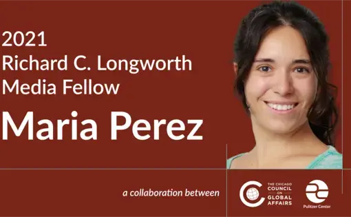 Maria Perez awarded Longworth Media Fellowship