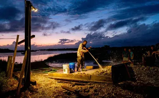 oyster man