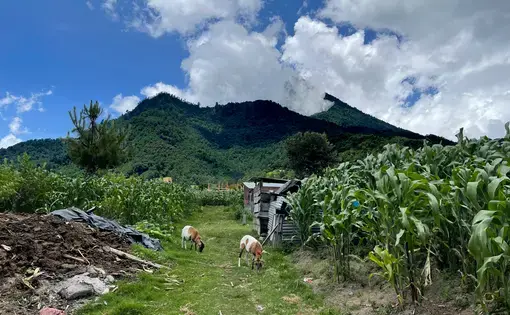 landscape in Guatemala