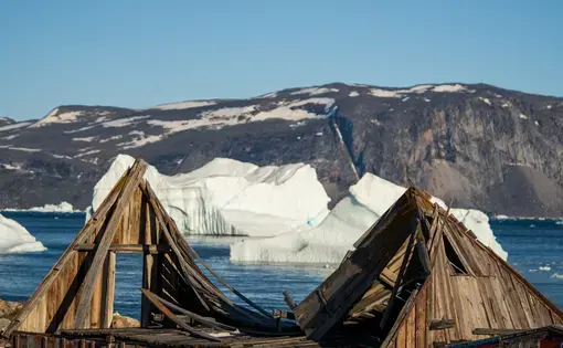 abandoned tents