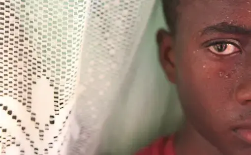 Photo of young Haitian