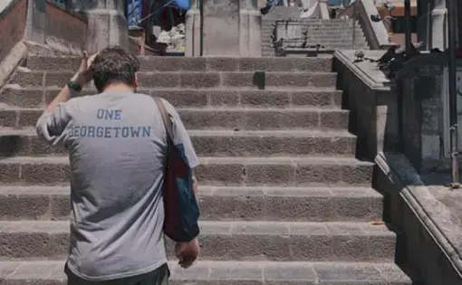 walking the steps