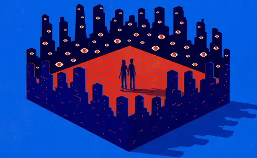People in a virtual world