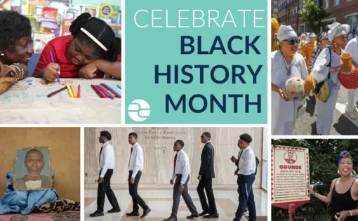 Black History Month graphic