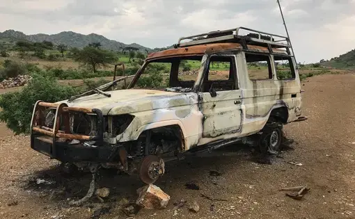 abandoned jeep
