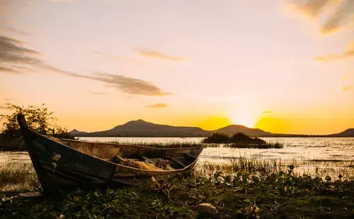 Lake Victoria in Kenya