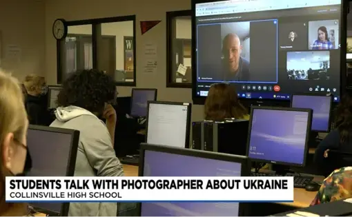 Photo of virtual visit
