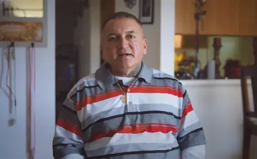 Jose, a California man profiled in "Facing Life"