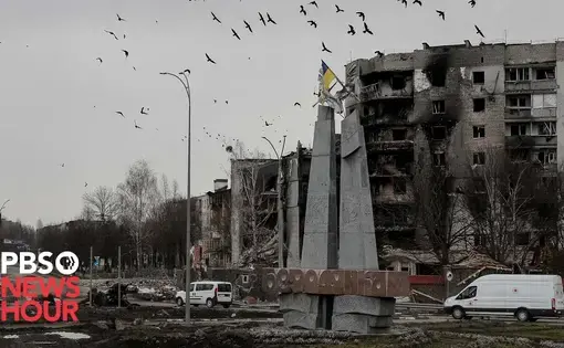 destroyed residential buildings