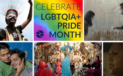 Pride month graphic