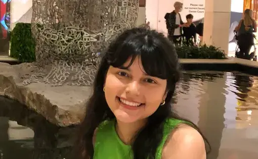 Portrait of Nathalie Castellanos.