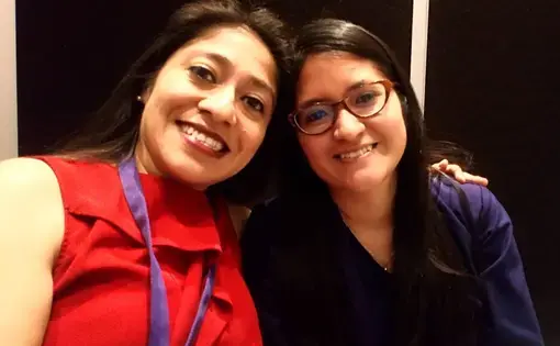 Lilia Saúl Rodríguez and Luisa García Tellez