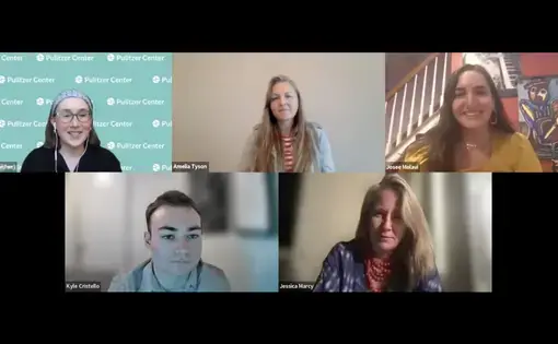 screenshot from Fellow Film Festival