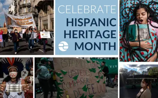 Virtual Journalist Visit Opportunities for Hispanic Heritage Month graphic